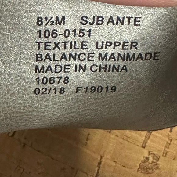 Pre-loved St. John’s Bay•Silver•Size8.5 M•Wedge•Sandal - Picture 6 of 6